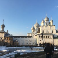 Photo taken at Ростовский кремль by Leonid G. on 2/22/2020