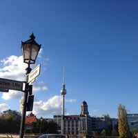 Photo taken at Roßstraßenbrücke by Natali on 4/25/2016