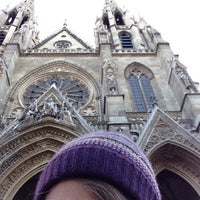 Photo taken at Basilique Notre-Dame-du-Perpétuel-Secours by Natali on 11/20/2013
