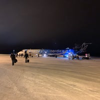 Photo taken at Arvidsjaur flygplats (AJR) by LukaSH on 1/16/2019