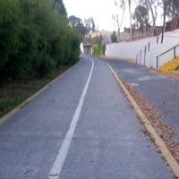 Photo taken at Ciclopista y Av. San Bernabé by Rorro C. on 12/13/2013