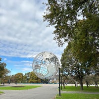 Photo taken at The Unisphere by Luis O. on 10/31/2023