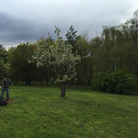 Photo taken at Park Krejcárek by Tomas N. on 4/24/2016