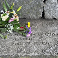 Photo taken at Salem Witch Trials Memorial by Jehan E. on 6/12/2023