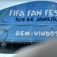 Photo taken at FIFA Fan Fest by Bruno R. on 6/18/2014