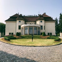 Photo taken at Kramářova vila by Adley on 5/19/2018