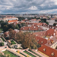 Photo taken at Palatial Gardens below Prague Castle by Adley on 10/13/2021