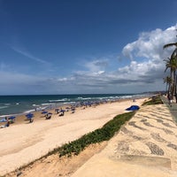 Photo taken at Praia de Jaguaribe by Guinho R. on 8/11/2018