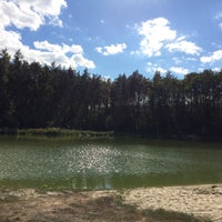 Photo taken at Kotsyba Lake by Oksana N. on 9/17/2016