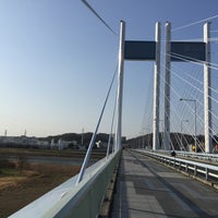 Photo taken at Koremasa Bridge by Kotayan on 3/22/2015