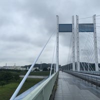 Photo taken at Koremasa Bridge by Kotayan on 8/19/2015