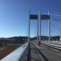 Photo taken at Koremasa Bridge by Kotayan on 1/31/2015