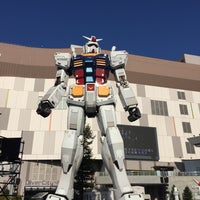 Photo taken at Gundam Front Tokyo Official Shop by Michael T. on 1/4/2016