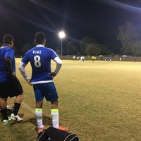 Photo taken at Albion Hurricanes FC by David R. on 11/28/2017