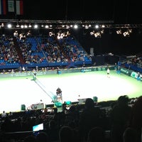 Photo taken at Davis CUP Russia Vs Poland by Yulia O. on 2/2/2014