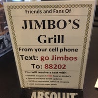 Photo taken at Jimbo&amp;#39;s Grill by Neal E. on 6/1/2015