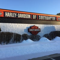 Photo taken at Harley-Davidson of Southampton by Neal E. on 2/27/2015