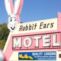Photo taken at Rabbit Ears Motel by Mike R. on 2/21/2016