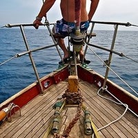 7/16/2013 tarihinde Classic Sailing Barcelonaziyaretçi tarafından Classic Sailing Barcelona'de çekilen fotoğraf