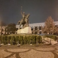 Photo taken at Monument to Petro Sahaidachnyi by Irina M. on 12/11/2018