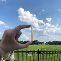 Photo taken at The Ellipse — President&amp;#39;s Park South by Alice L. on 7/15/2022