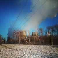 Photo taken at ТЭЦ-2 by Алексей Д. on 12/2/2014