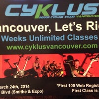 Photo taken at Cyklus Vancouver by Rita L. on 3/28/2014