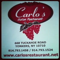 Снимок сделан в Carlo&amp;#39;s Restaurant - Yonkers пользователем Infinite Starr L. 7/21/2012
