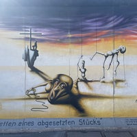 Photo taken at Berlin City Tour – East Side Gallery (O2-World) by ibrahim K. on 3/27/2022