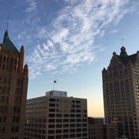 Photo taken at Milwaukee Athletic Club Rooftop by M on 9/15/2015