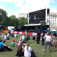 Photo taken at Prudential RideLondon by Paulo S. on 8/3/2013