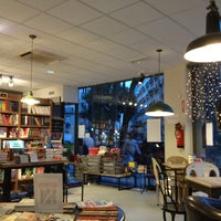 Photo taken at Rana Books &amp;amp; Café by J.Enrique G. on 1/19/2013