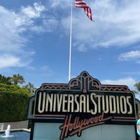 Photo taken at Universal Studios Hollywood Globe and Fountain by F&amp;amp;Q on 4/19/2024