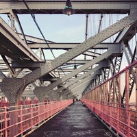Photo taken at Williamsburg Bridge by Taisiia I. on 4/14/2017