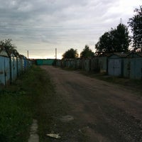 Photo taken at Гаражи КАС №9 by Alex A. on 9/2/2014