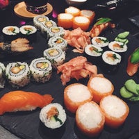 Photo taken at Go Sushi by Nina K. on 1/18/2016
