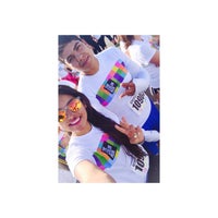 Photo taken at Carrera The Color Run by Astrid R. on 12/7/2014