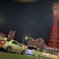 Photo taken at Kobe Port Tower by Tomo on 10/9/2021