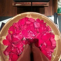 Photo taken at Jin Soon Natural Hand and Foot Spa by Anastasia B. on 8/13/2013