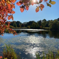 Photo taken at Fresh Pond Reservation by Lisa K. on 10/16/2022