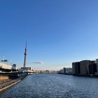 Photo taken at Shirahige Bridge by Hank W. on 3/9/2024