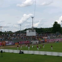 Photo taken at Stadion im Sportforum by Oldskool C. on 8/7/2021