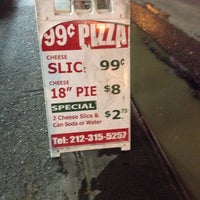Photo taken at 99¢ Pizza Spot by J G. on 11/20/2013