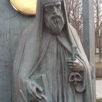 Photo taken at Памятник Николаю Святоше by Sergey M. on 4/3/2014
