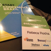 Photo taken at U Start Conference Brazil by Rebeca R. on 2/8/2014