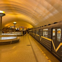 Photo taken at metro Sportivnaya by VladislaV T. on 7/16/2022