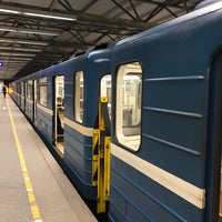Photo taken at metro Kupchino by VladislaV T. on 1/26/2021