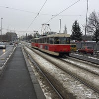Photo taken at Mezi hřbitovy (tram) by Mikola D. on 2/2/2017