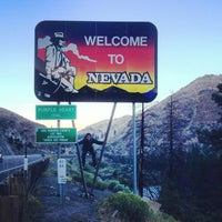 Photo taken at California / Nevada State Line by Ari on 8/11/2013