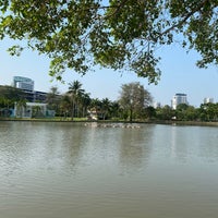 Photo taken at สวนสาธารณะจตุจักร ลานจอด 1 by TaewRaew on 4/18/2024